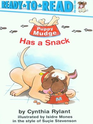 cover image of Puppy Mudge Has a Snack